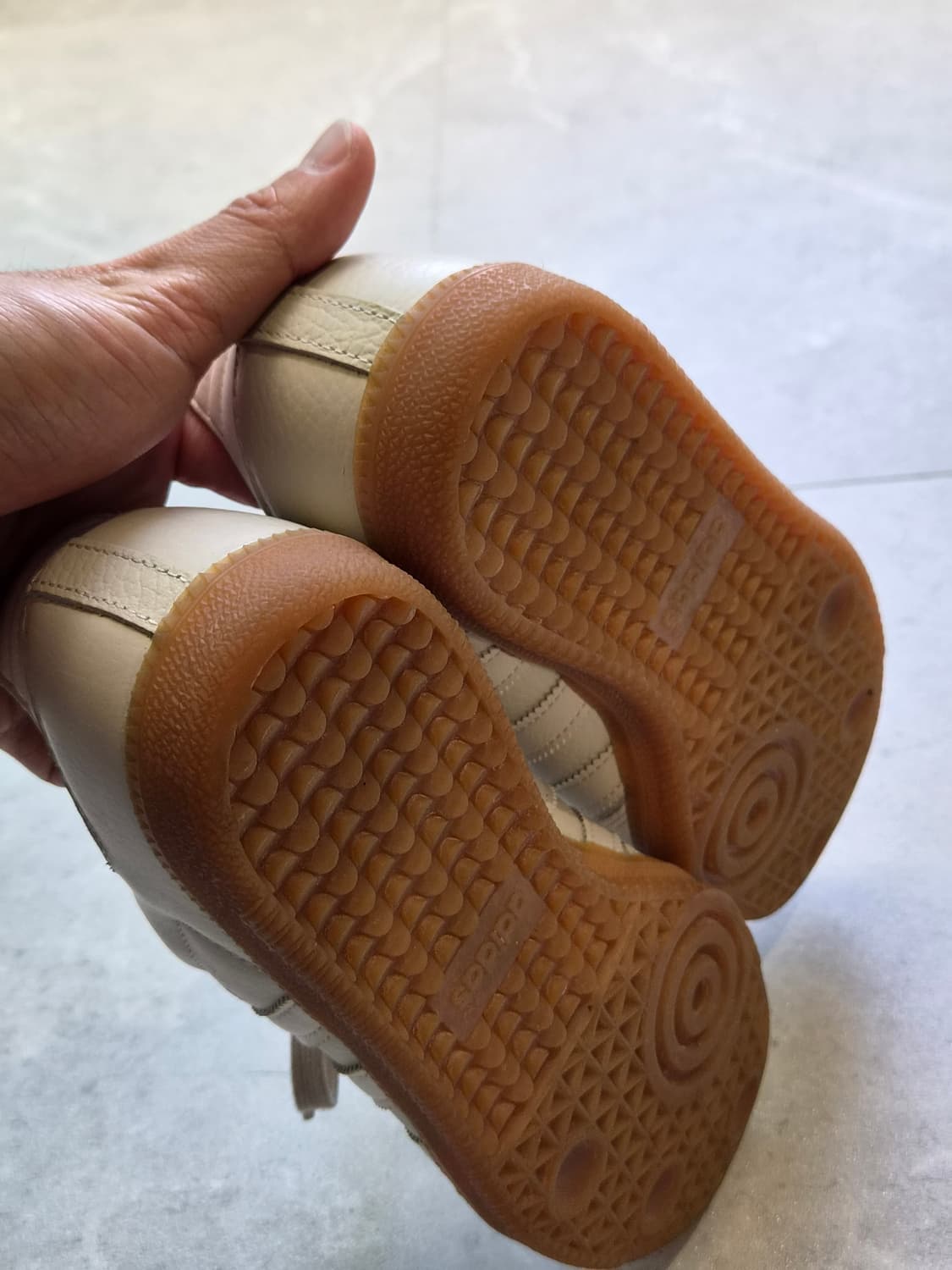 아디다스 삼바 OG 알루미늄 초크 화이트 상품이미지6