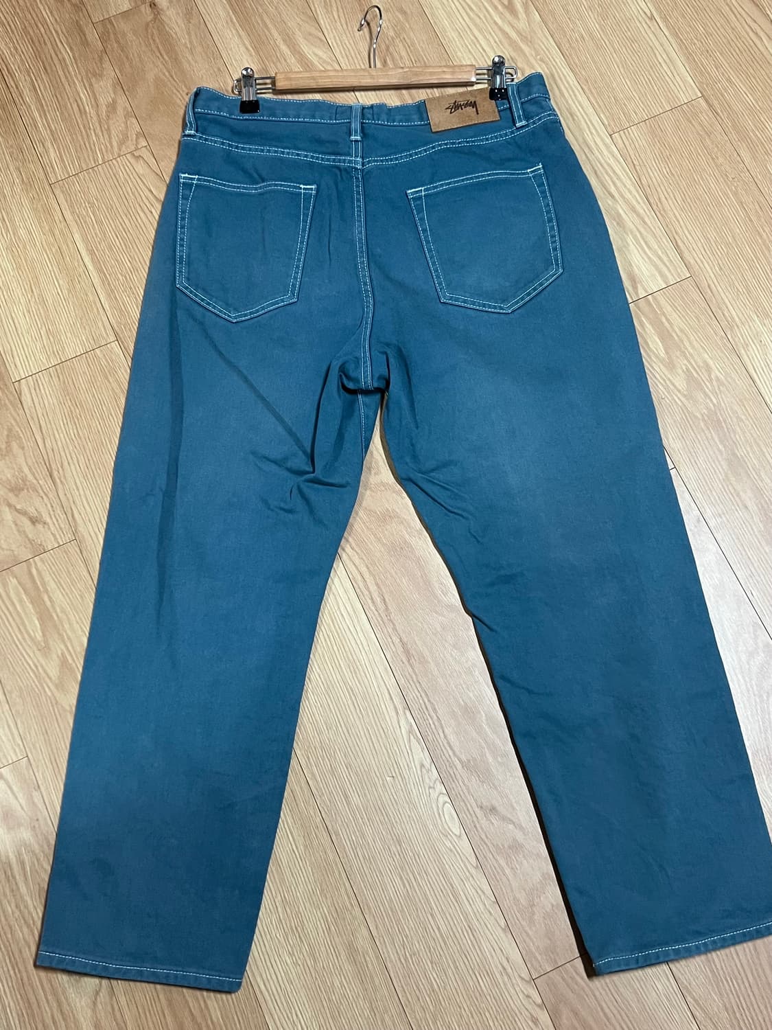 스투시 팬츠(청록컬러) 상품이미지2