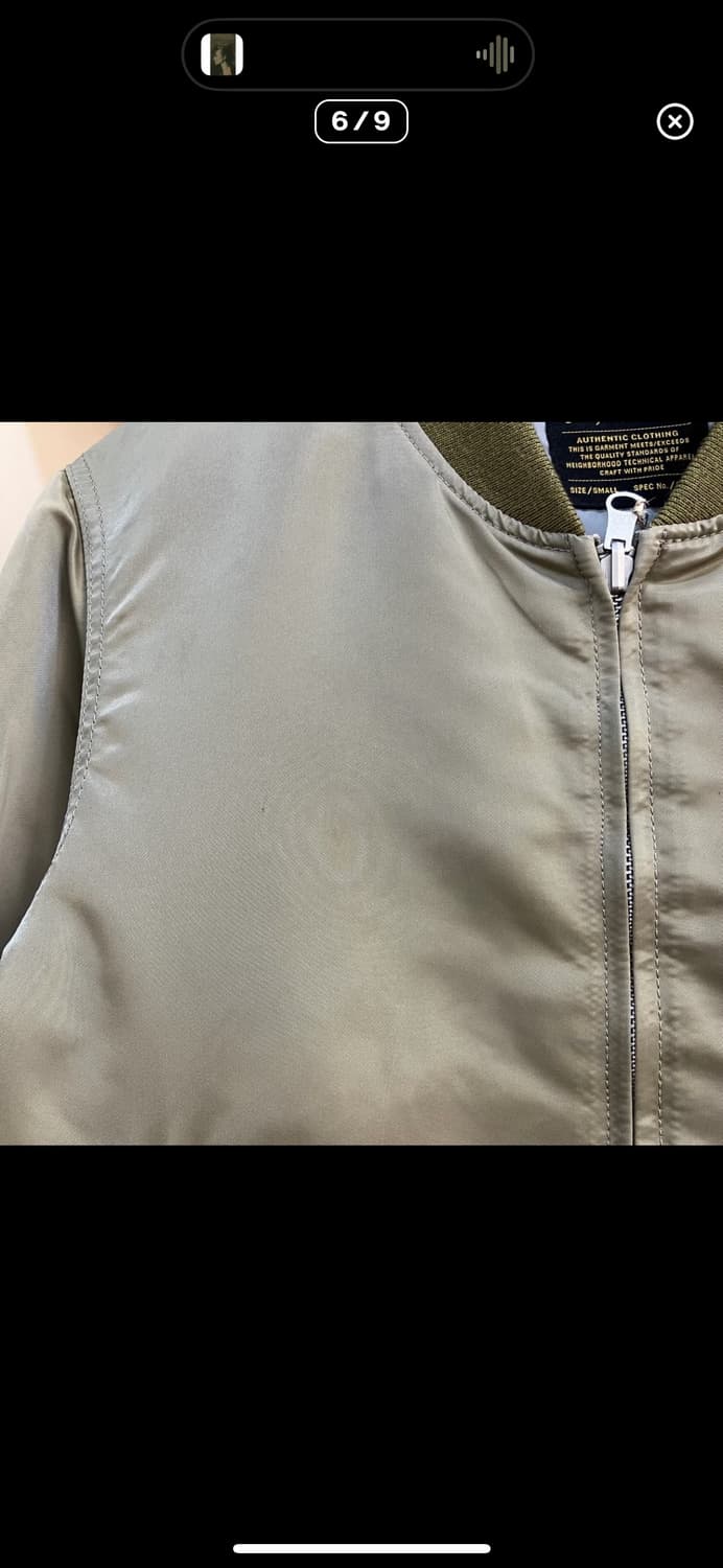 네이버후드 루커 ma-1 상품이미지6