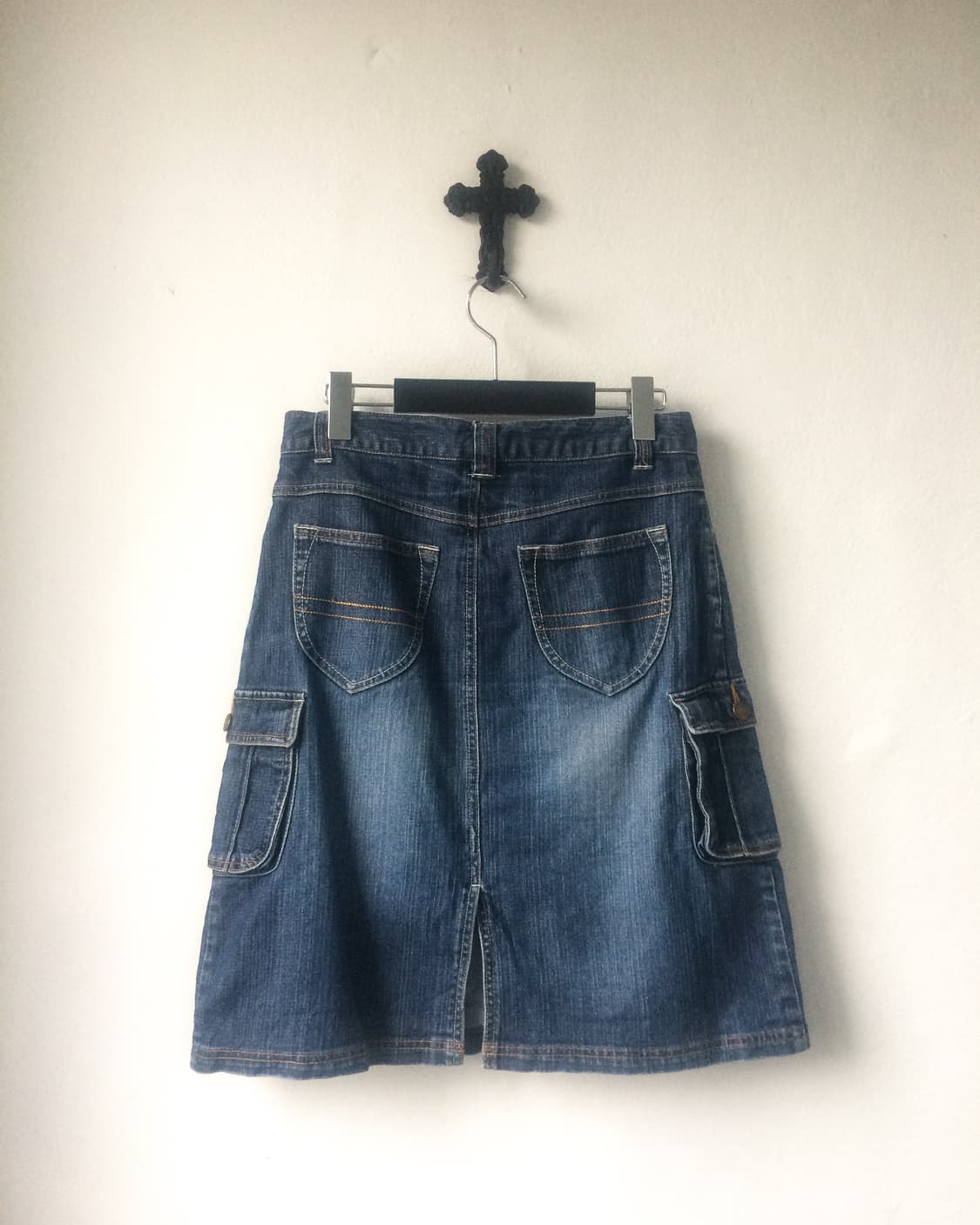 Denim cago midi skirt 상품이미지2