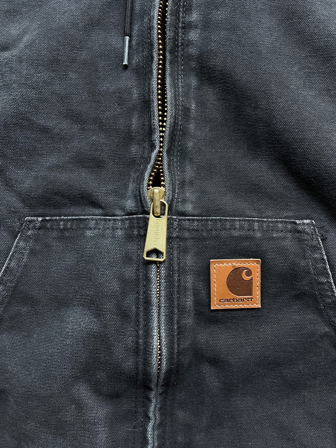 칼하트 j130 BLK 블랙 액티브 자켓 샌드스톤 carhartt 상품이미지4