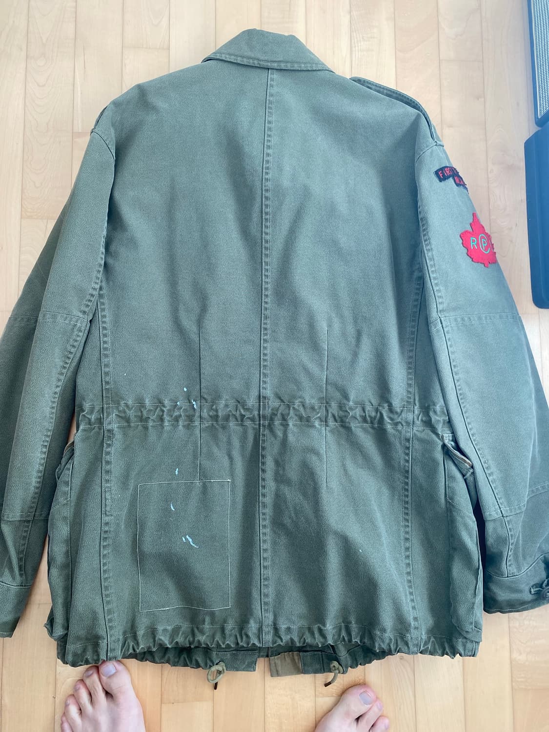 Polo 캐나다군 야상 팝니다 상품이미지6