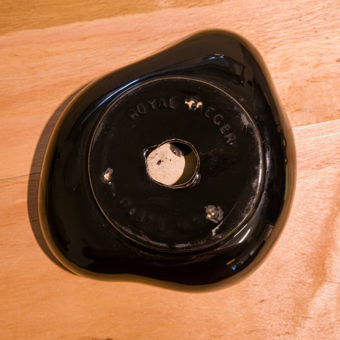 60s Vintage Art Deco Hall Black Ashtray 상품이미지7