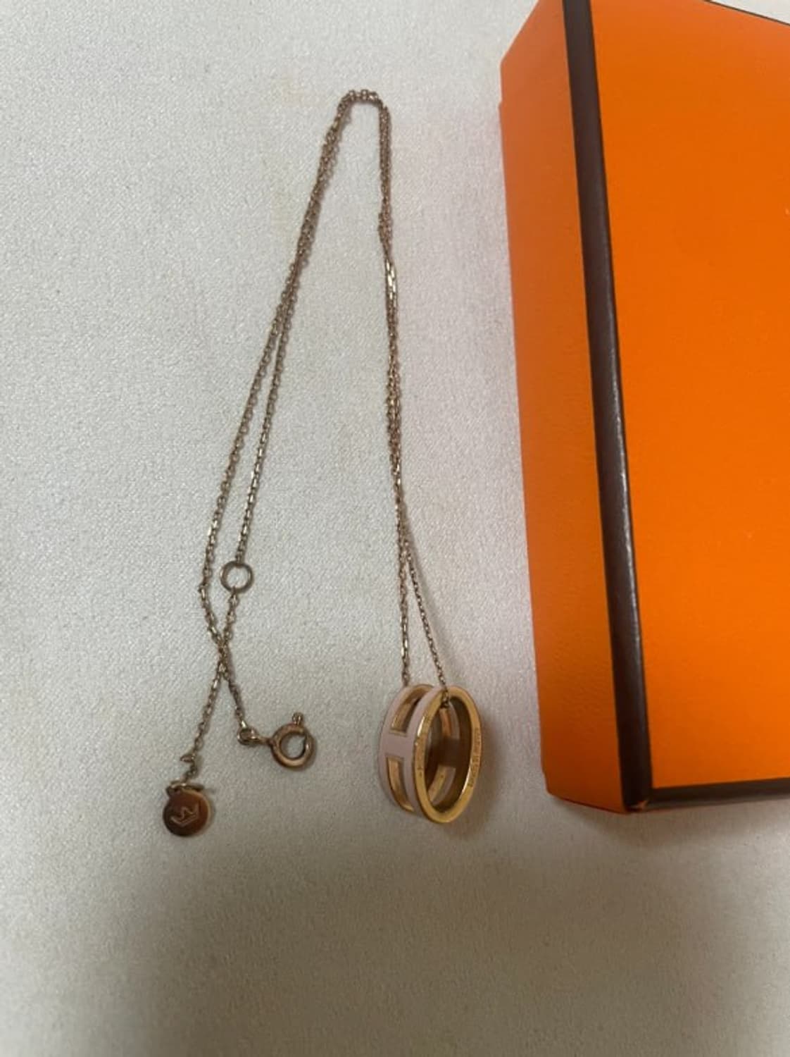 오늘만(희귀템) 할인 에르메스 팝아슈 목걸이 로즈드라제 상품이미지3