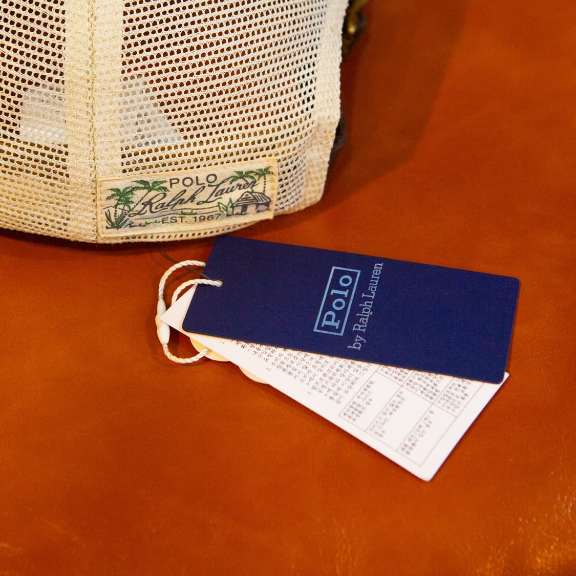 폴로 랄프로렌 RL 아이슬랜드 클럽 트러커 캡 상품이미지4