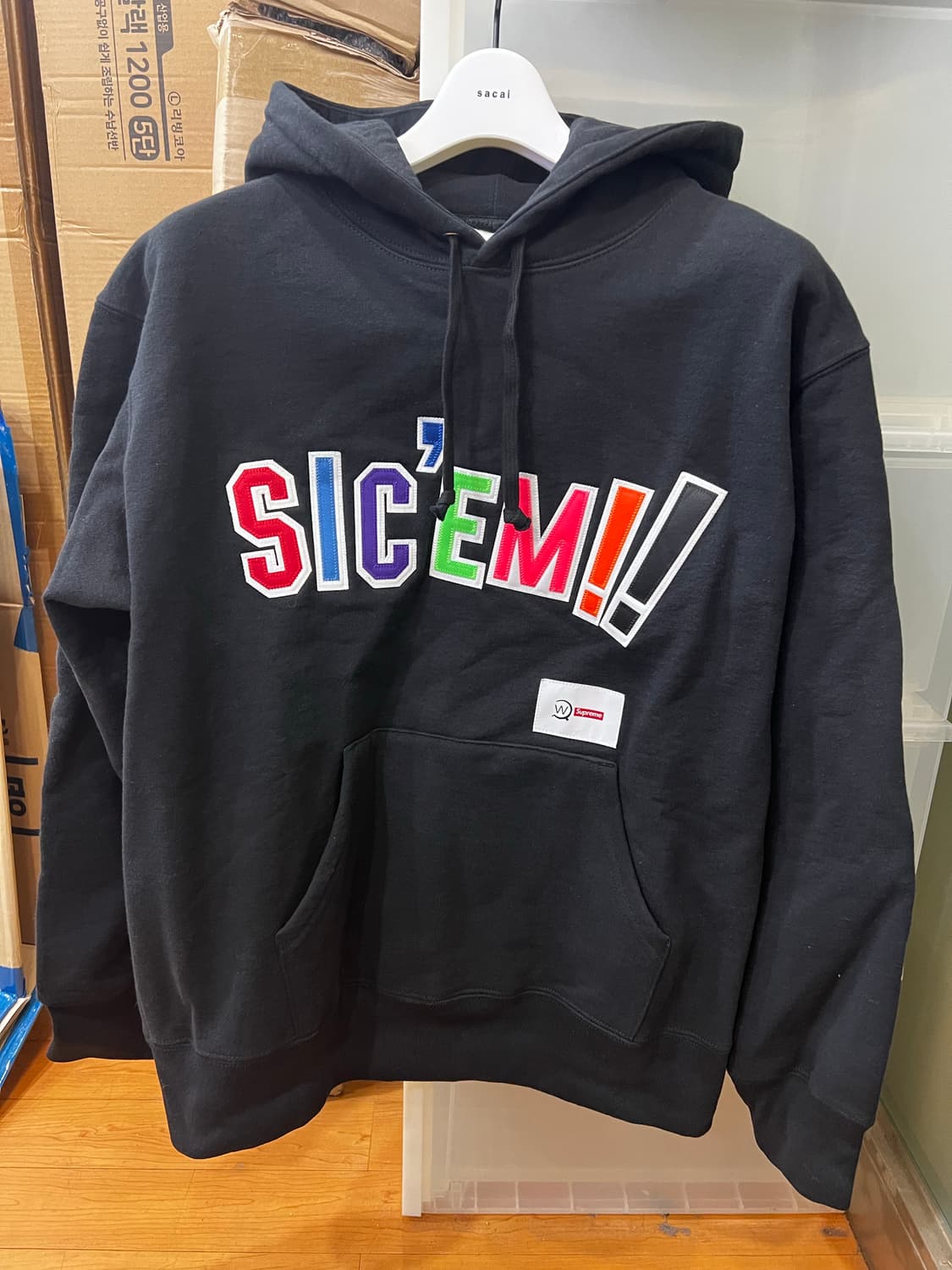 슈프림 더블탭스 후드 상품이미지1