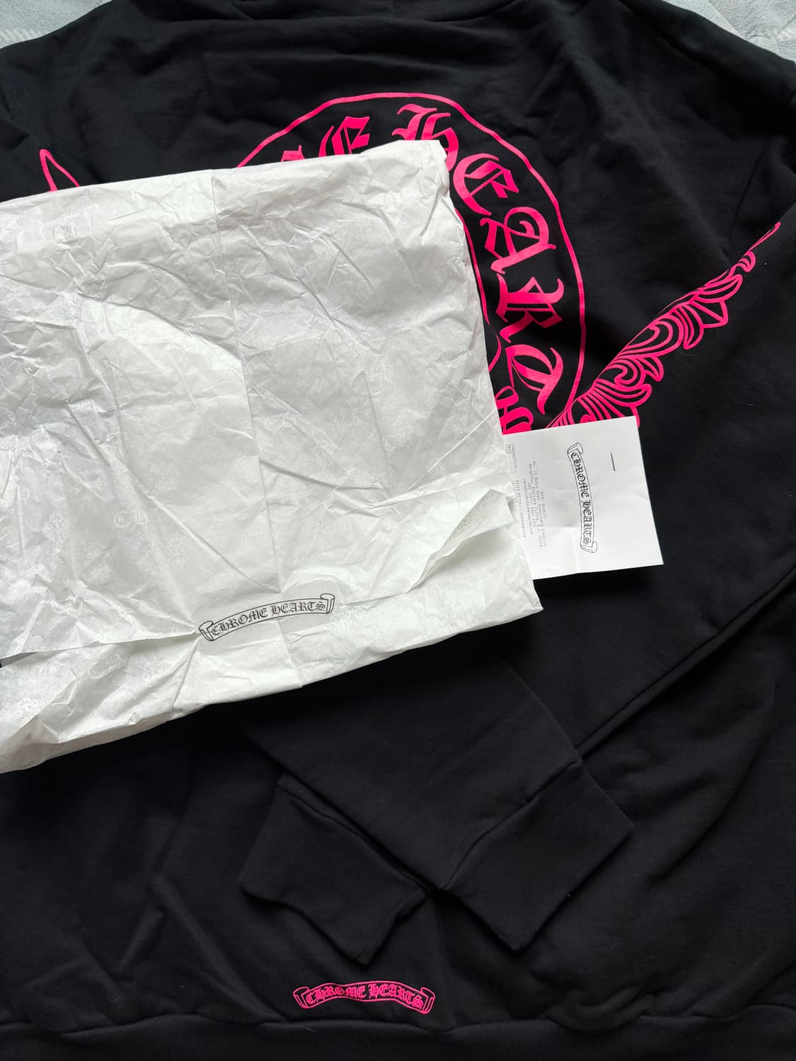 [XL] 크롬하츠 핑크 플로랄 후드집업 상품이미지6