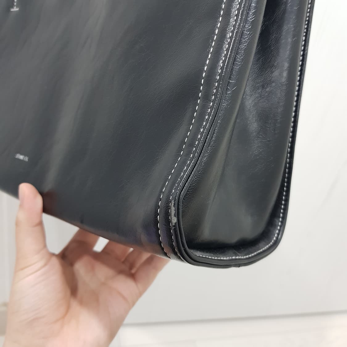 스탠드오일 오블롱백 스티치 블랙 상품이미지9