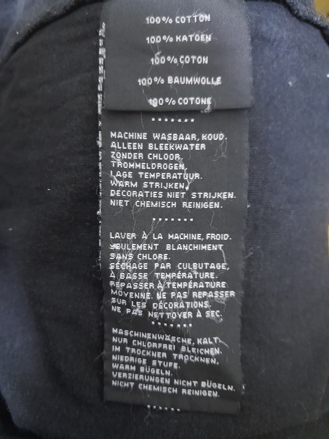 할리데이비슨 블랙 빅그래픽 반팔티 L/100~105 상품이미지7