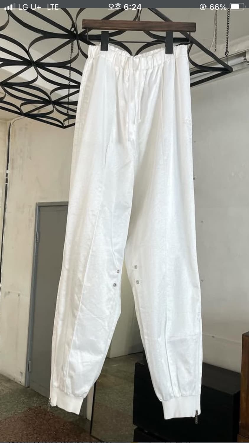 꾸레쥬 폴리에스터 팬츠 상품이미지3