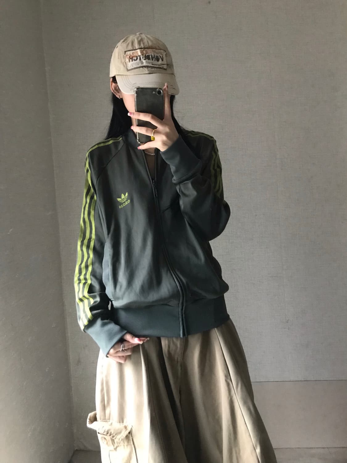 아디다스 카키그린 져지 상품이미지4