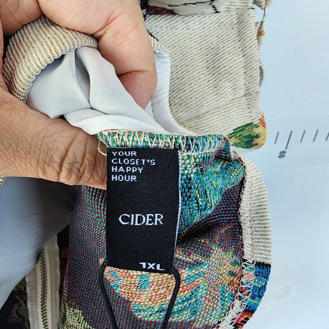 사이다 플라워 나비 코르셋 탑 상품이미지6