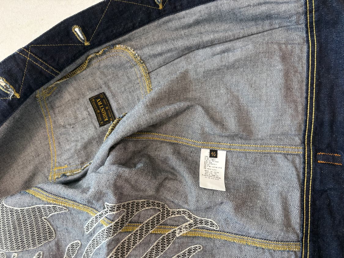 캐피탈 본 데님자켓 46 상품이미지4