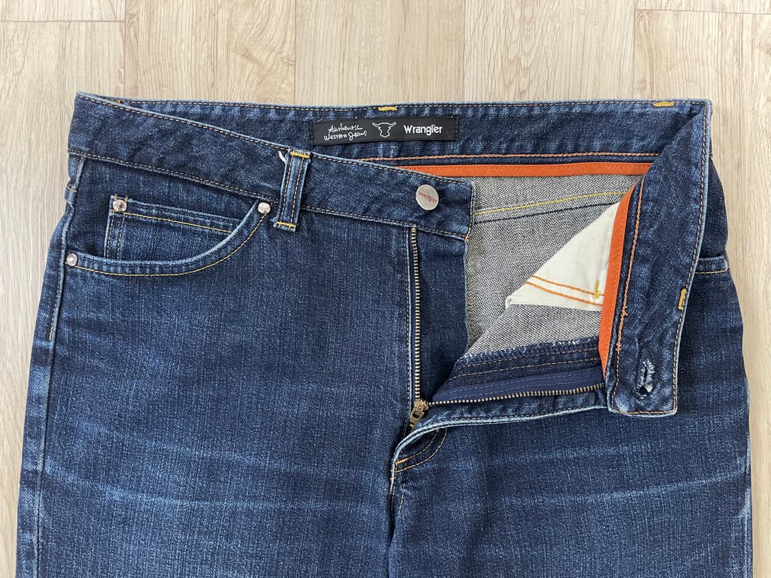 31) 랭글러 재팬 진청워싱 부츠컷 데님팬츠(RRL&LVC&폴로) 상품이미지5