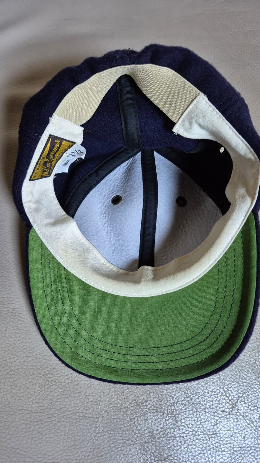 리얼맥코이 네이비 울 베이스볼캡 상품이미지4