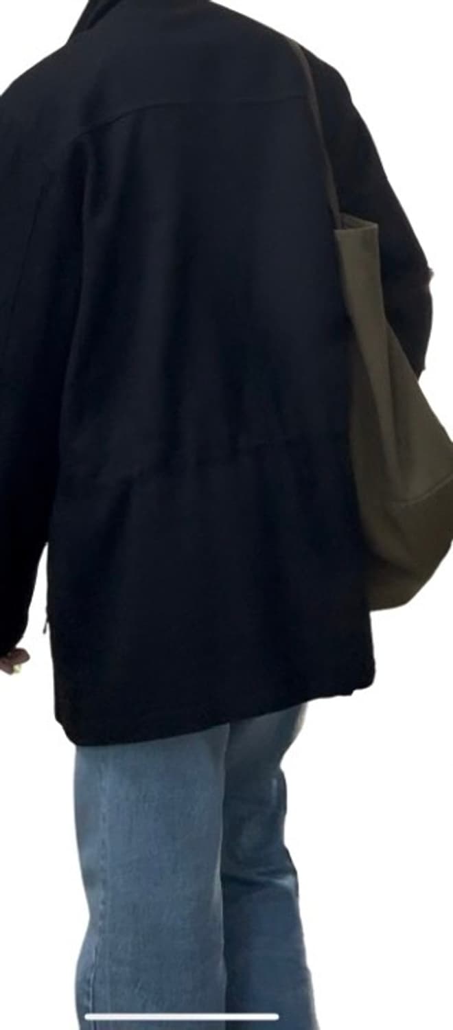 캘빈클라인 하이넥 하프코트 m 상품이미지5