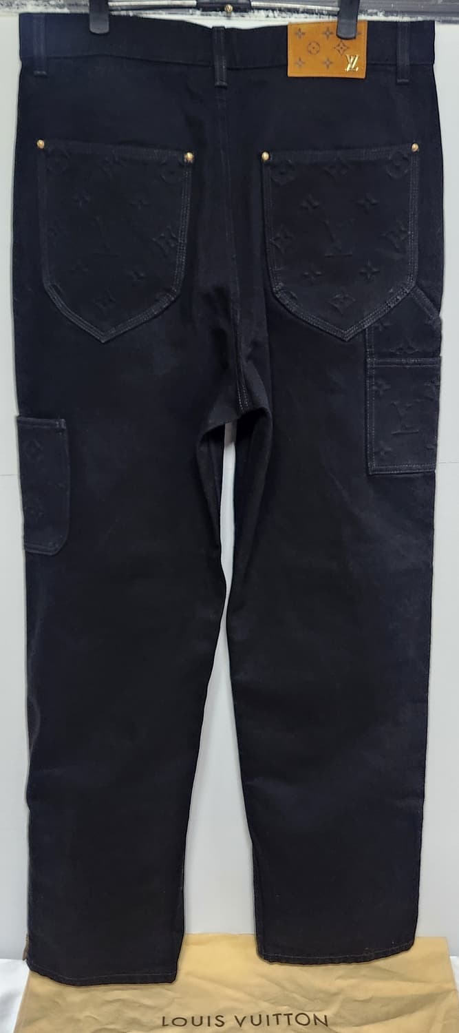 루이비통 블랙진 청바지 매장판정품 허리32사이즈 상품이미지5