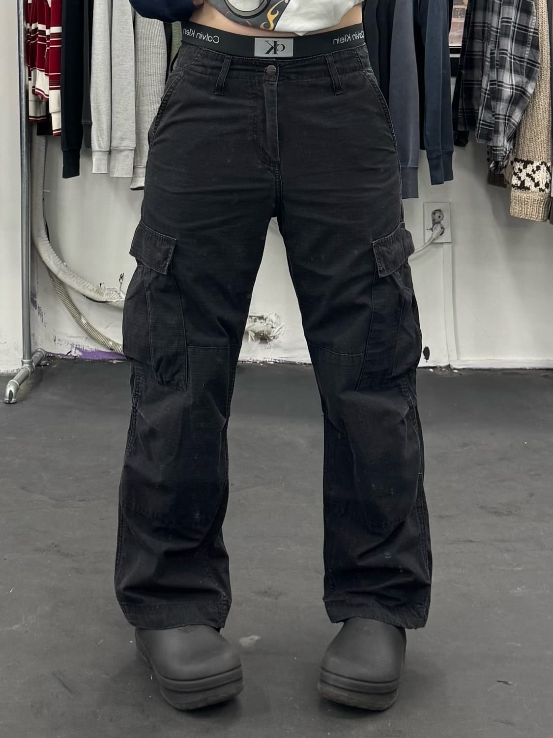 칼하트 Wip 립스탑 카고팬츠 상품이미지1