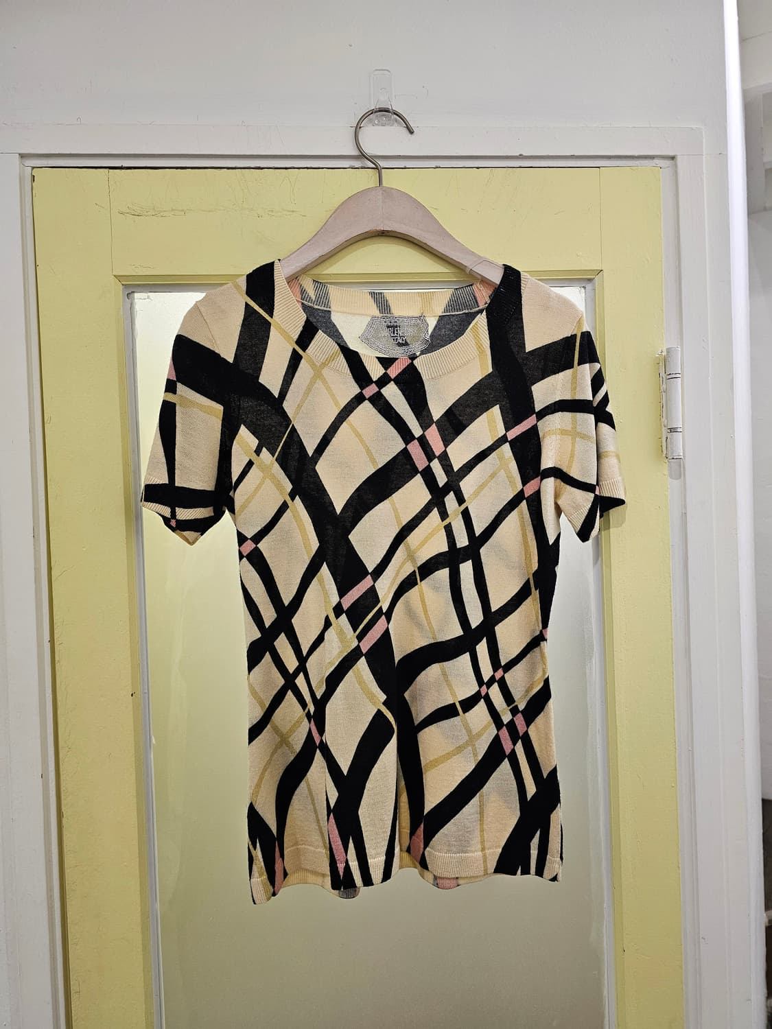 Italy Marlenedam 램스울 패턴 니트 상품이미지1