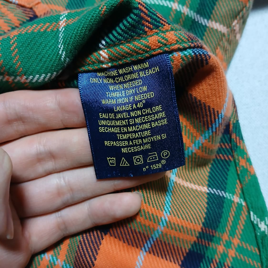 Polo 폴로 랄프로렌 구제 체크 빈티지 셔츠 남방 상품이미지9