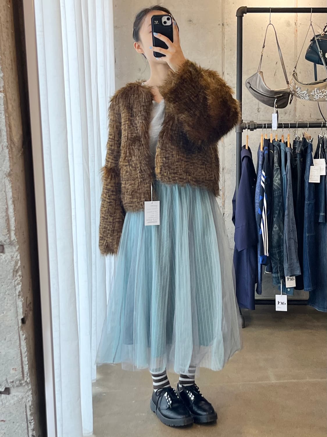 SLY 레오파드 퍼 자켓  상품이미지3