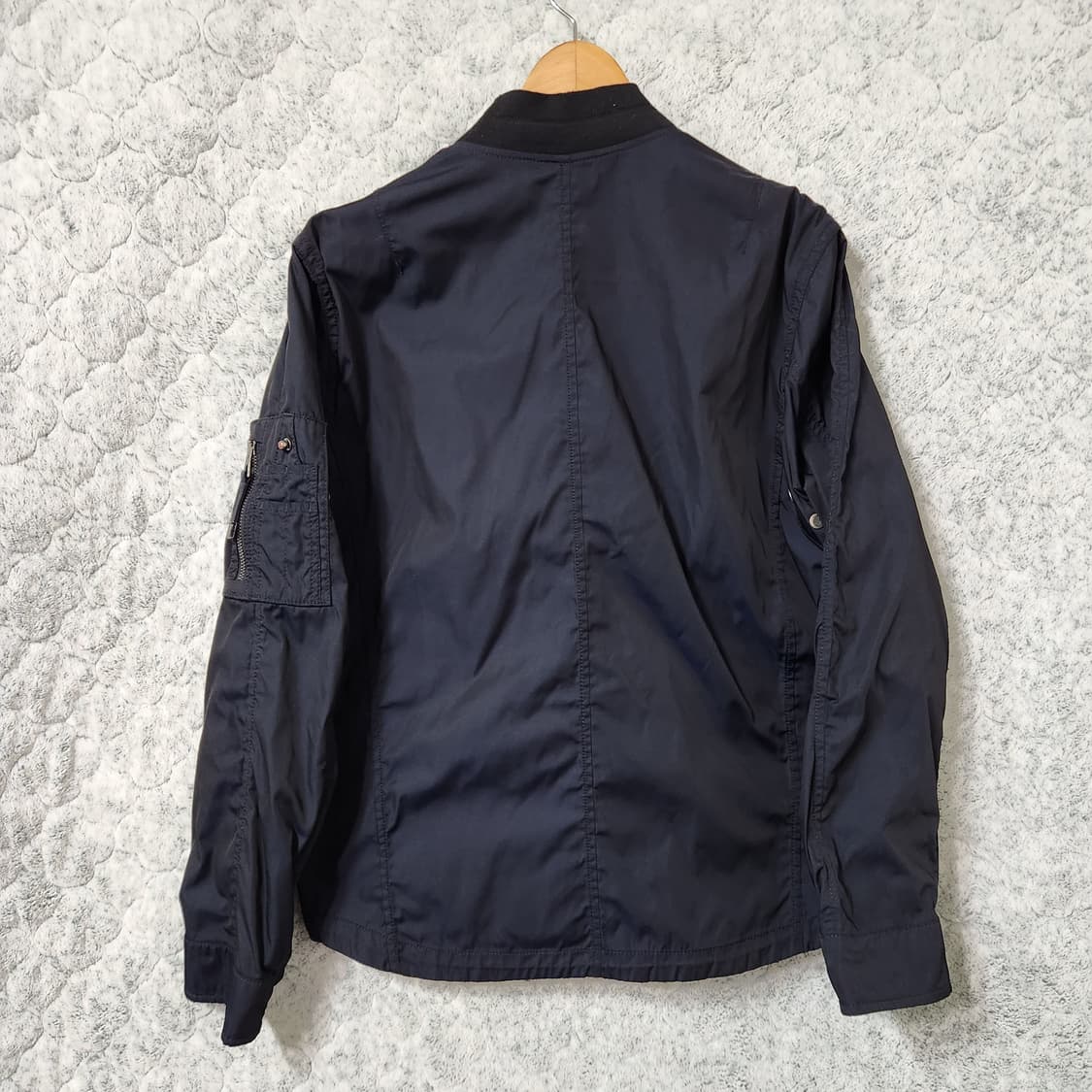 H399 [100] 시리즈 남성 바람막이 블루종 점퍼 상품이미지4