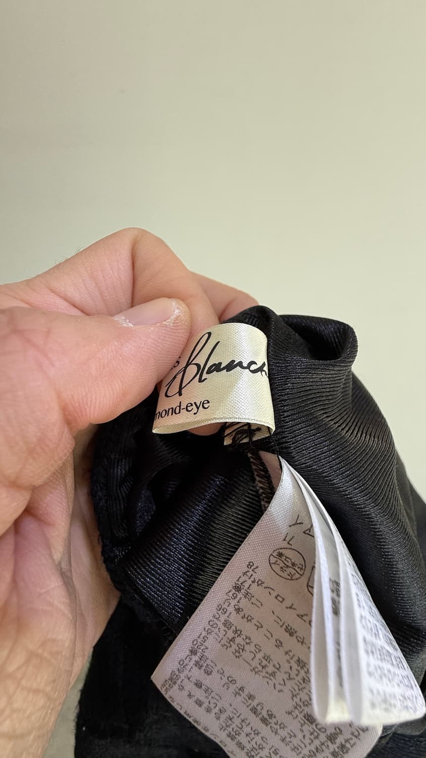 JAPANESE BRAND (Made in Japan) 펀칭 시스루스커트 상품이미지6
