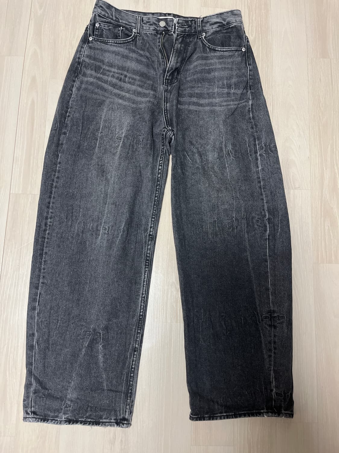 밀로 와이드 데님팬츠 상품이미지1