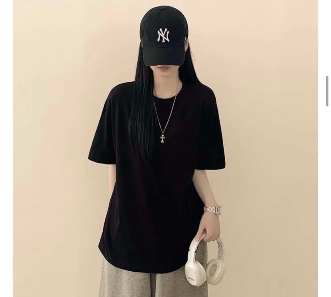 오버핏 반팔티 (새상품)  상품이미지1