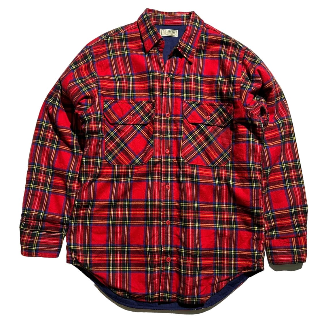 L.L.Bean 엘엘빈 타탄체크 포켓 셔츠 자켓 상품이미지1