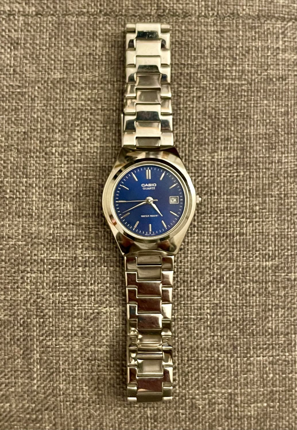 Casio 카시오 LTP-1170 청판 메탈 시계/새상품급 상품이미지1