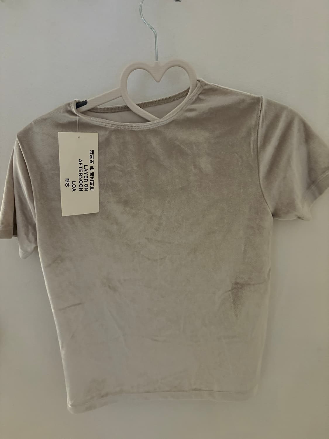 애프터먼데이_ 실크 레이어드반팔 상품이미지1