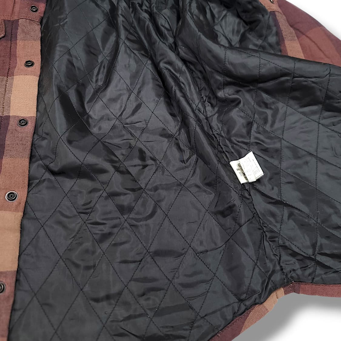[M] 리바이스 브라운 레드탭 체크패턴 스냅 셔츠자켓 상품이미지7