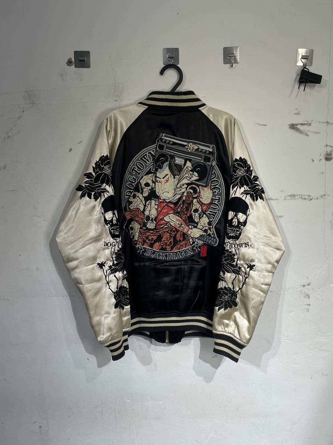 도그타운 블랙 드래곤 사무라이 수이베어 자켓 스카잔 오리엔탈 자수 스카쟌 상품이미지8