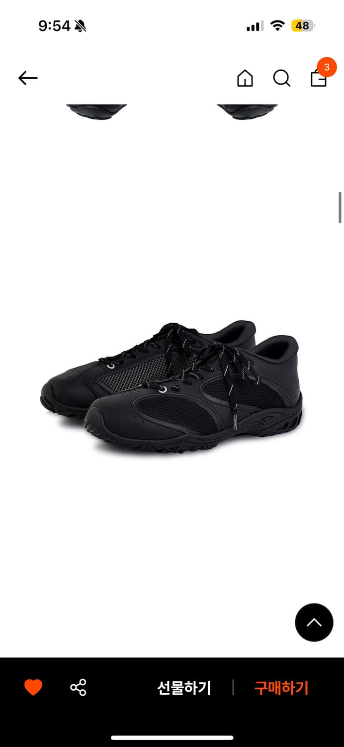 Asymmetry No.2 Sneakers_ black 상품이미지1
