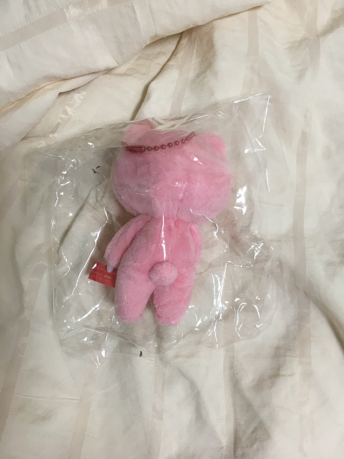 글루미 베어 gloomybear 핑크 미니 키체인 열쇠고리 상품이미지2