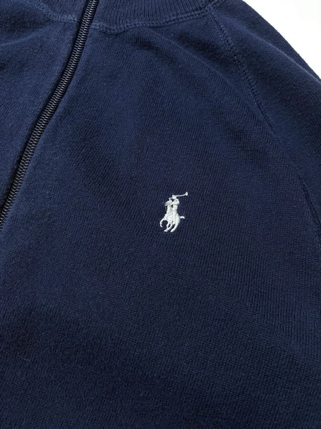 폴로 랄프로렌 네이비 코튼 니트 집업 가디건 PN5629 상품이미지3