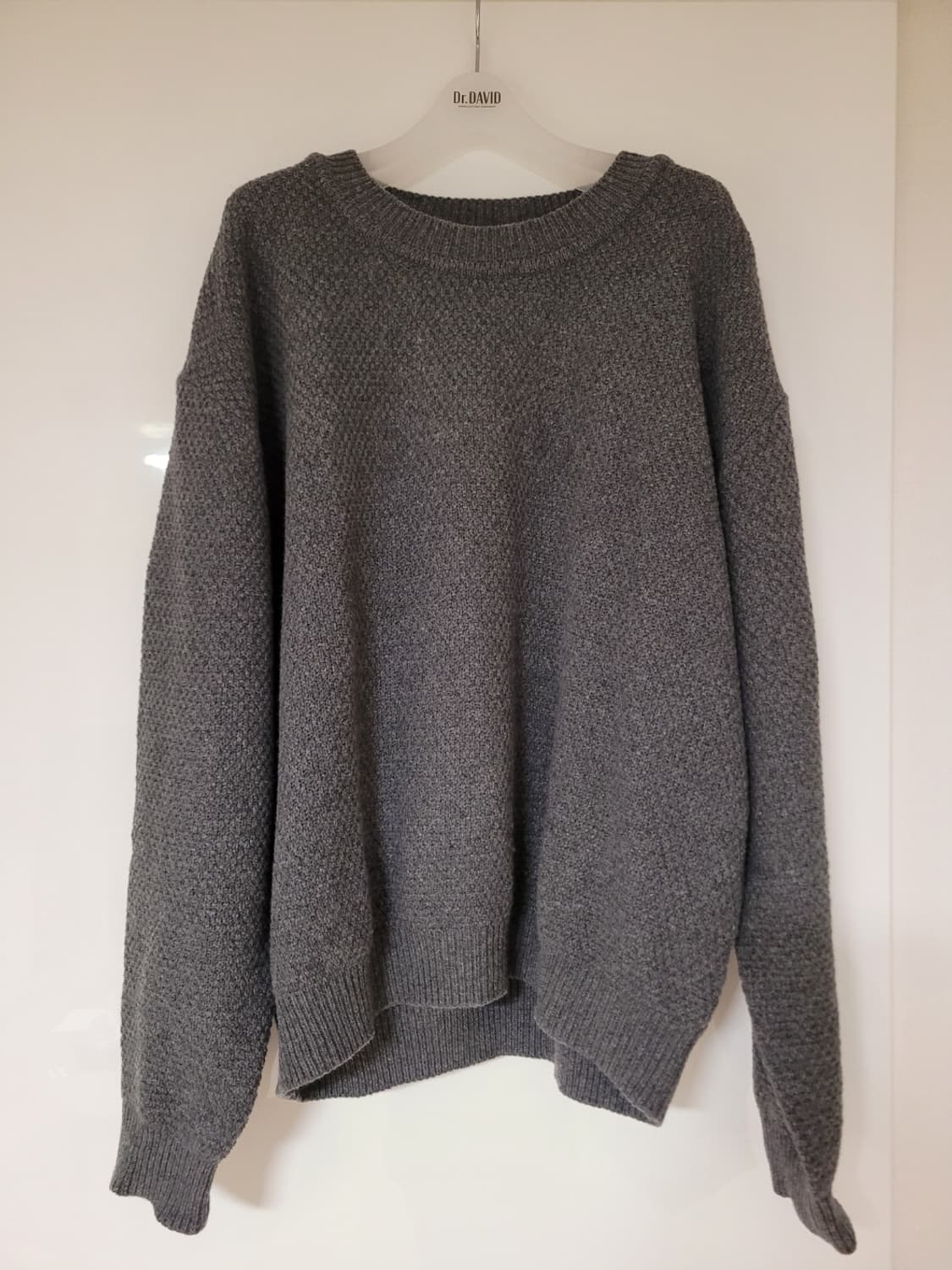 주앙옴므 차콜 울 니트 L사이즈 상품이미지1