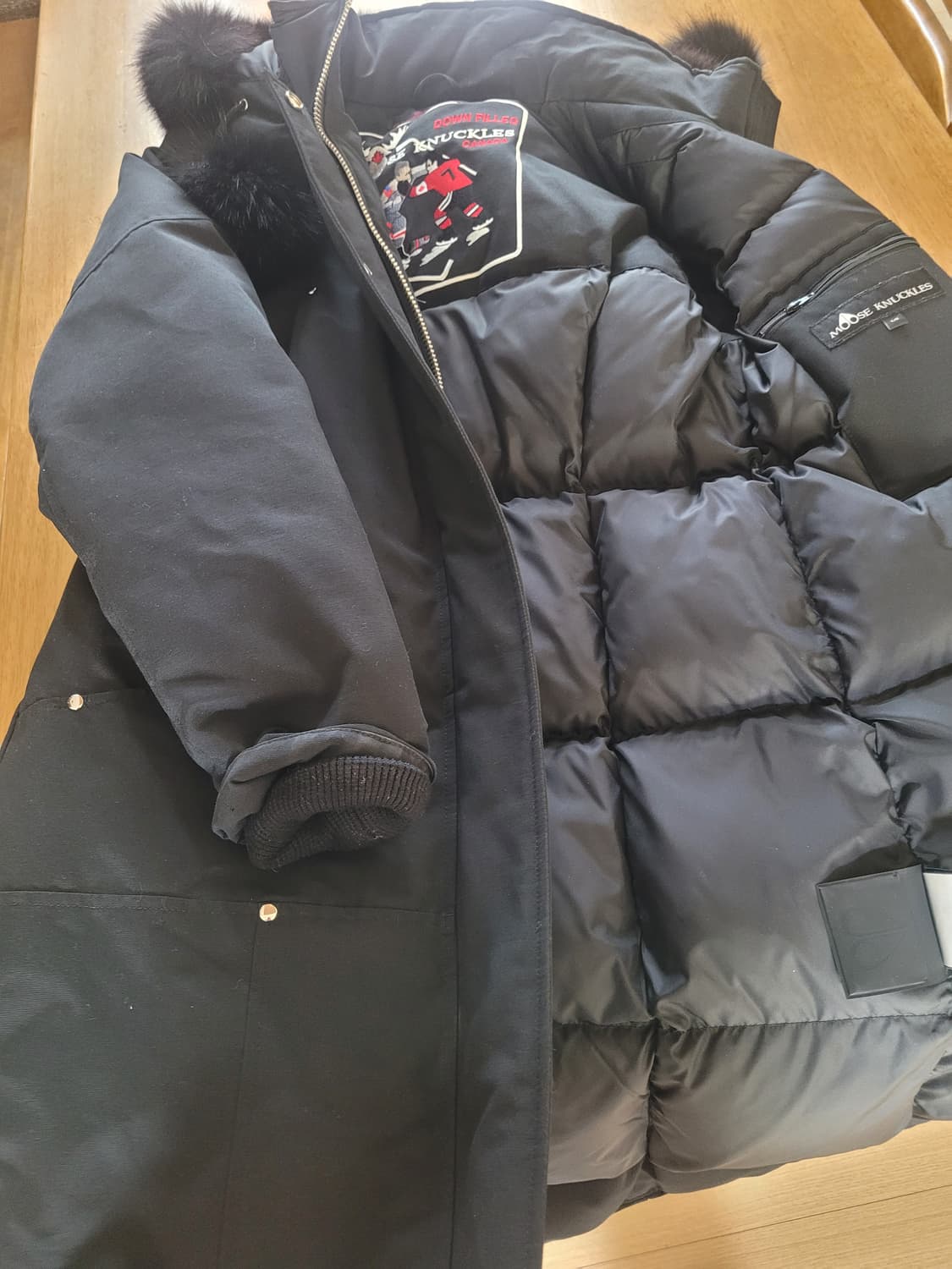 무스너클(여성용)패딩(스틸링파카)판매 상품이미지3