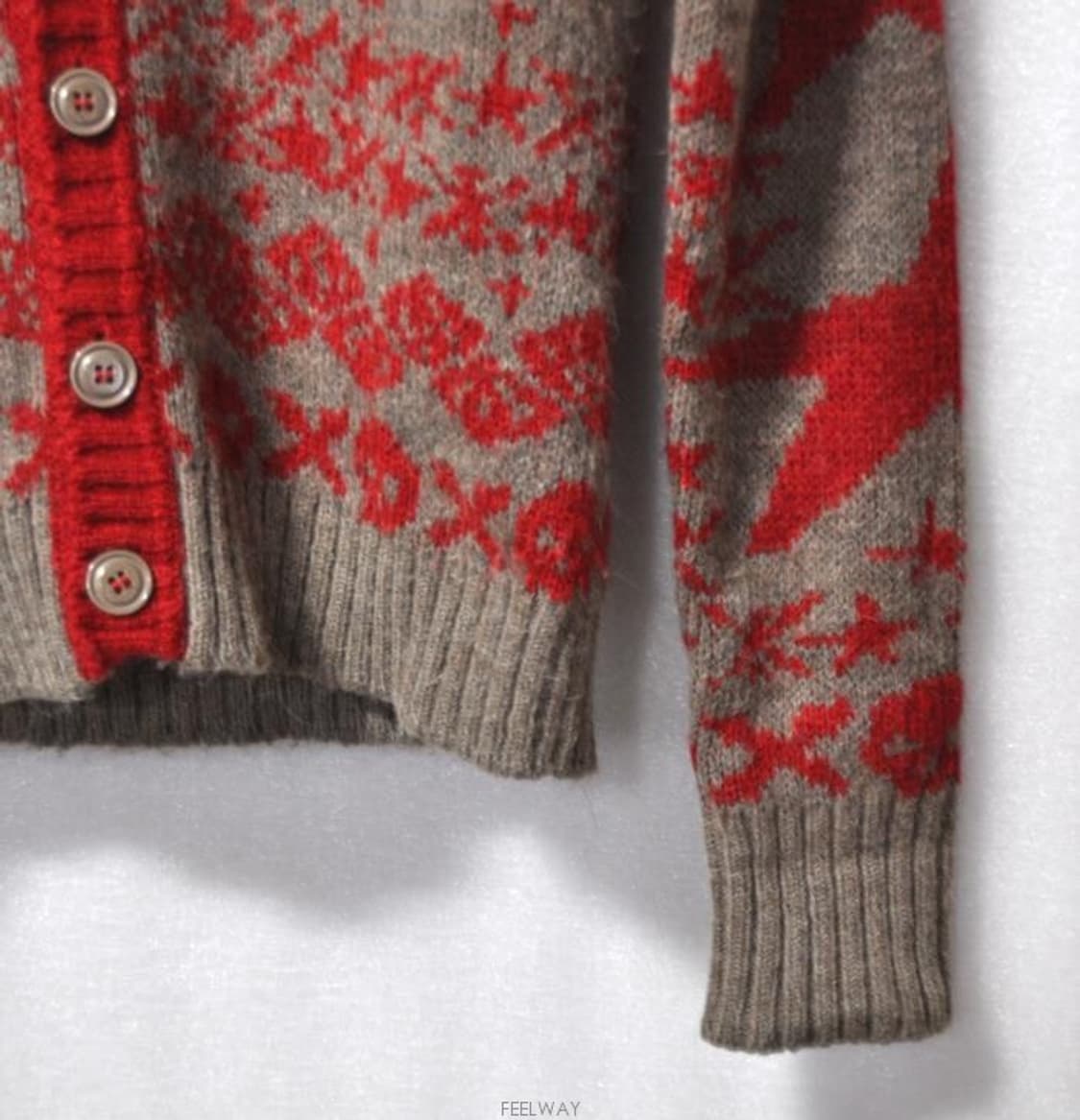 디젤/남성니트가디건식후드자켓(사이즈마른55) 상품이미지6