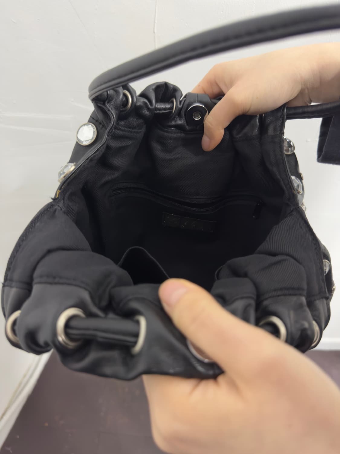 cubic leather bag 상품이미지3