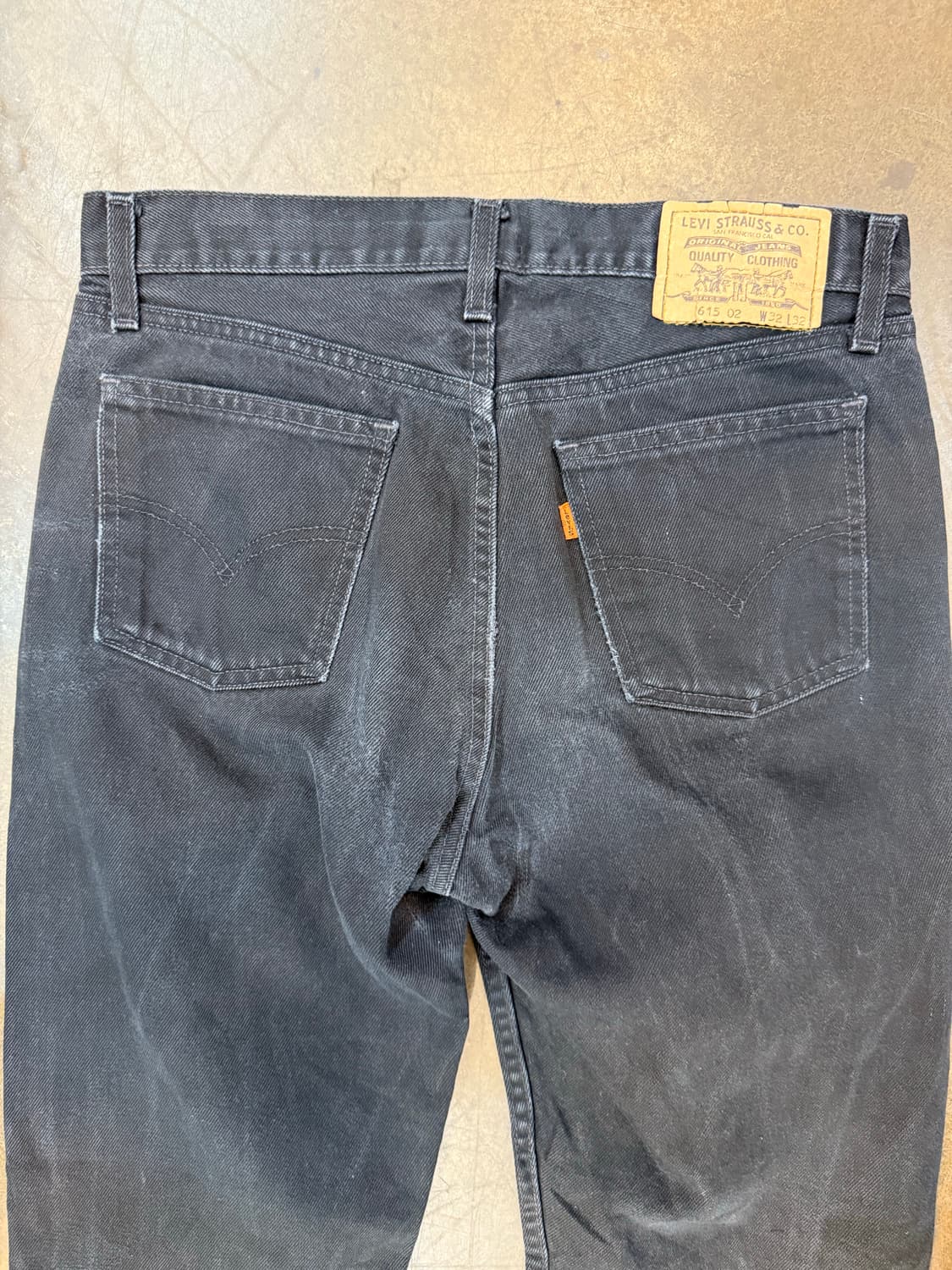 리바이스 흑청 uk(32) 상품이미지4