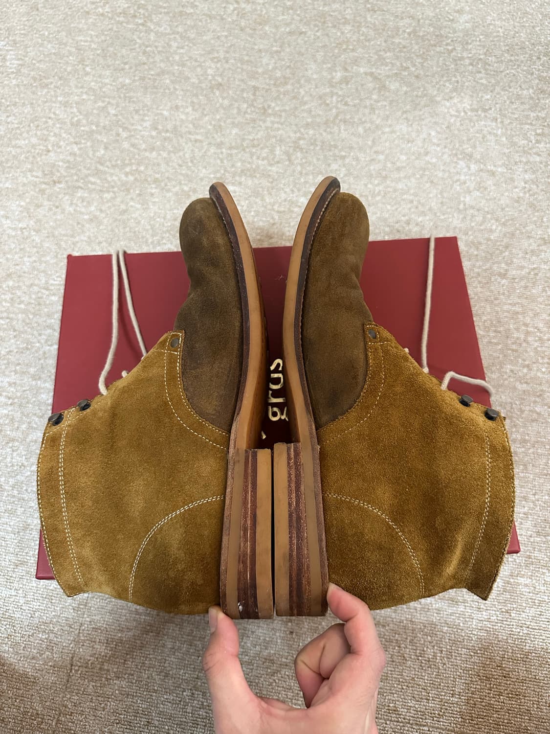 그라더스 부츠02 grds boots 02 olive drab 265 상품이미지2