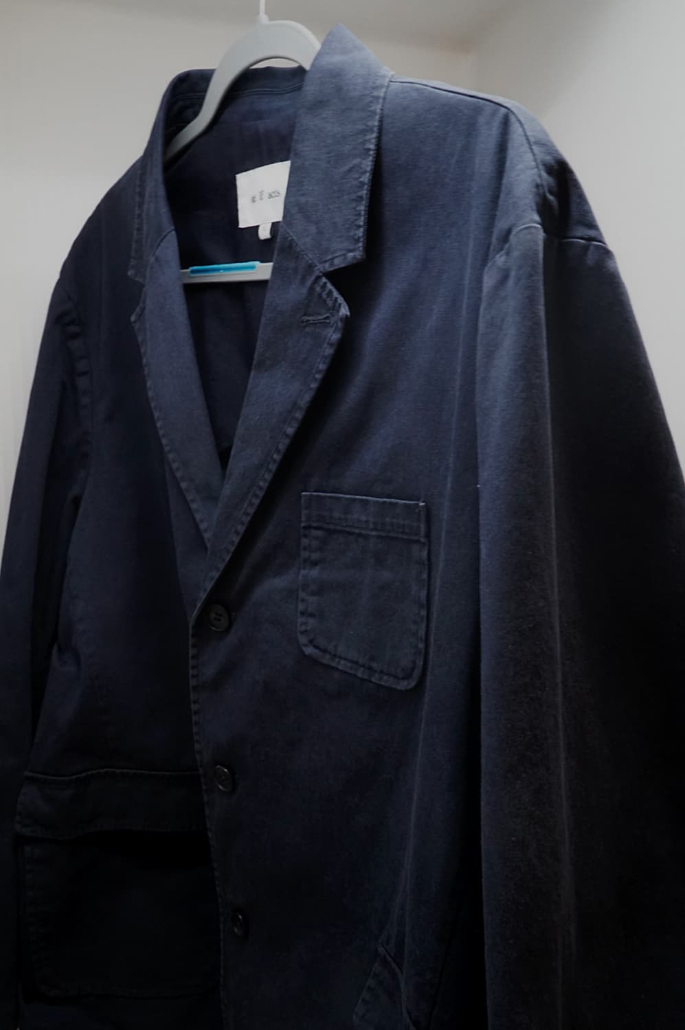 washed 3 button blazer_dark navy 상품이미지1