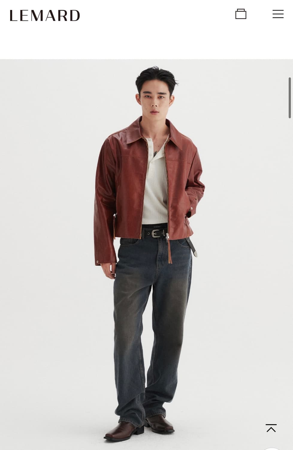 Lemard 레더자켓 3size 상품이미지3