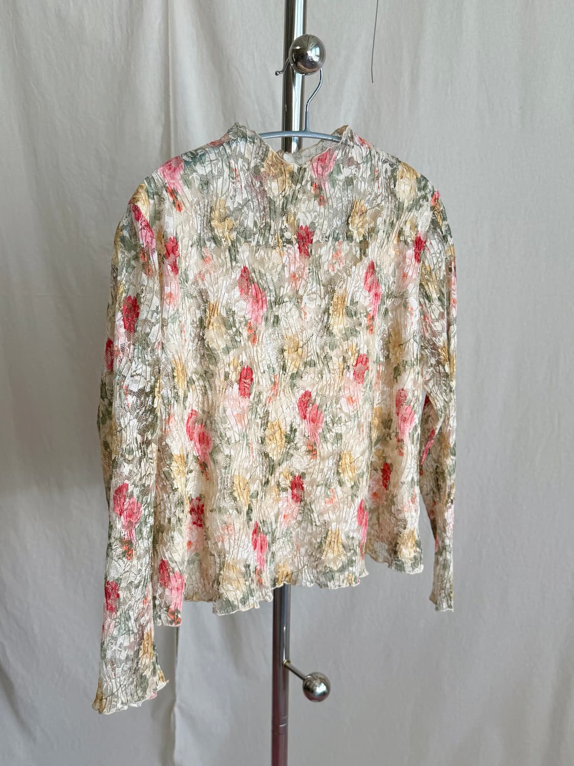 플라워 레이스 블라우스 (JPN) 상품이미지2