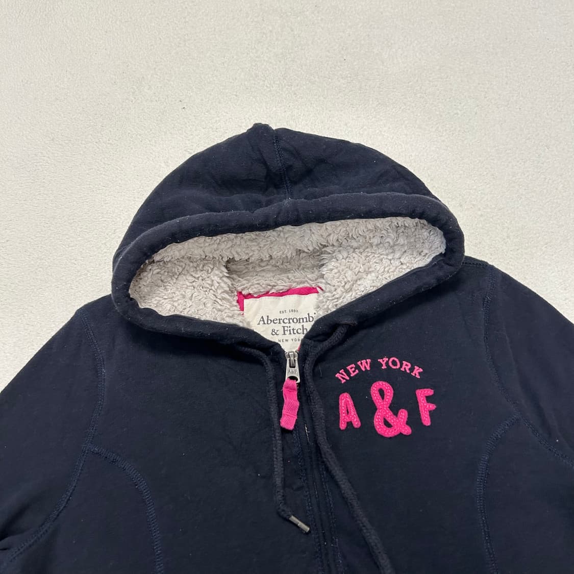 아베크롬비 양털후드집업 상품이미지2