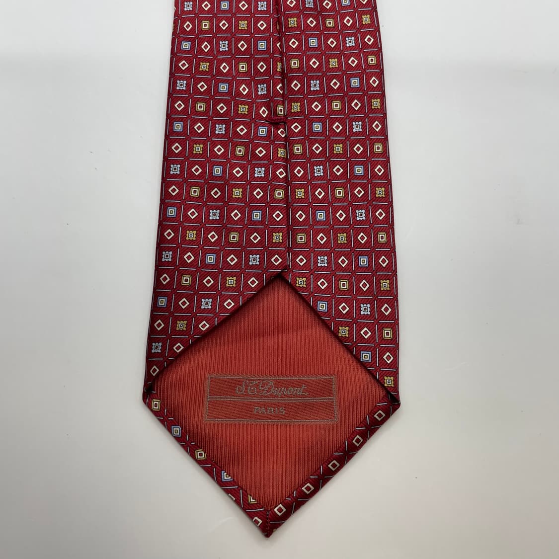 719) (S.T DUPONT) 듀퐁 패턴 넥타이 상품이미지4