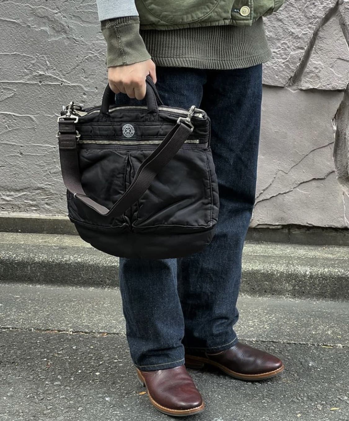 포터클래식 슈퍼나일론 핼맷백 S사이즈 상품이미지1