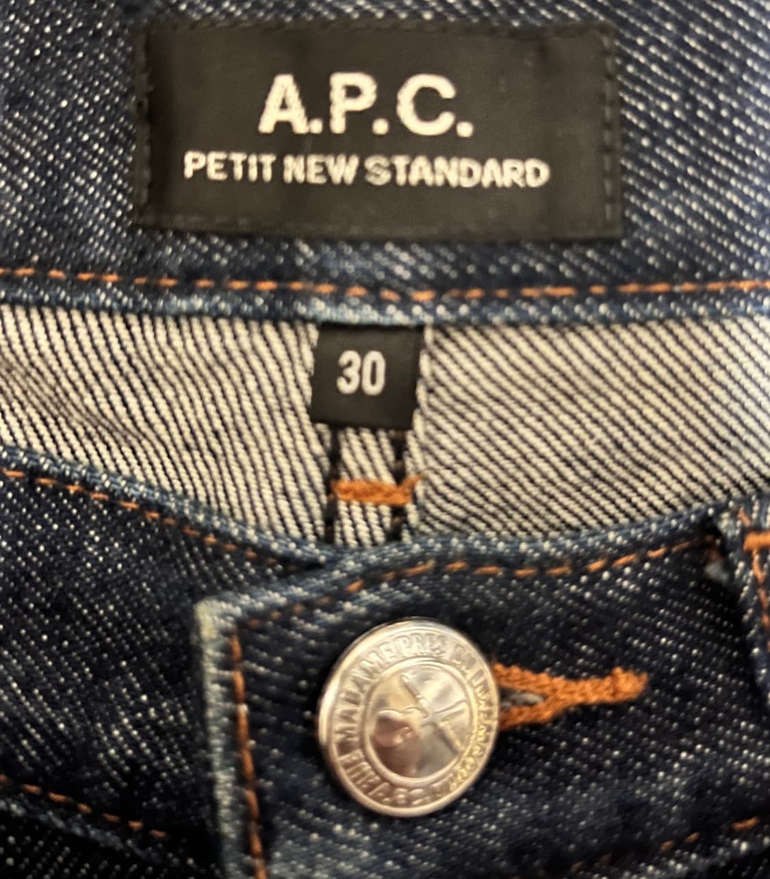 A.P.C. 쁘띠 뉴 스탠다드 데님 30 상품이미지3